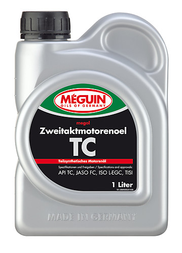 Полусинтетическое моторное масло для 2-тактных двигателей Megol Zweitaktmotorenoel TC (teilsynthetisch) L-EGC