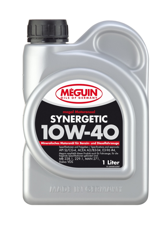 Минеральное моторное масло Megol Motorenoel Synergetic 10W-40
